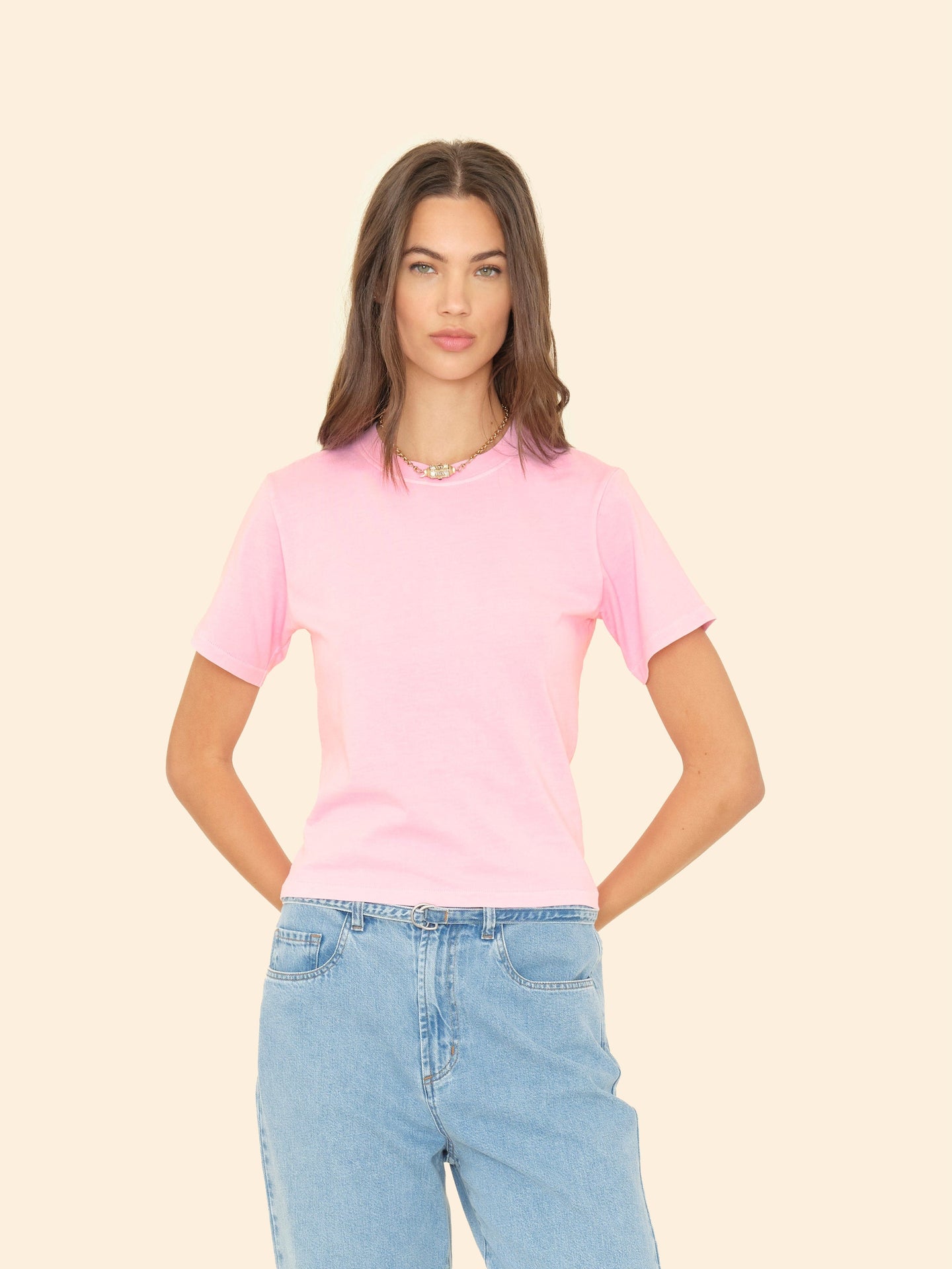 Xirena Tee Pink Ribbon Georgy Tee Pink Ribbon Georgy Tee