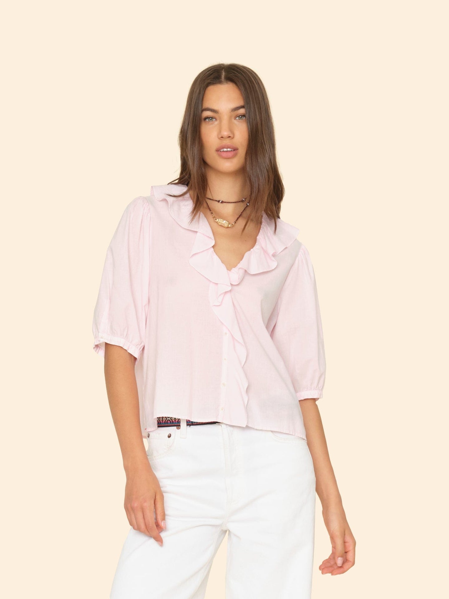 Pink Dew Caspia Top