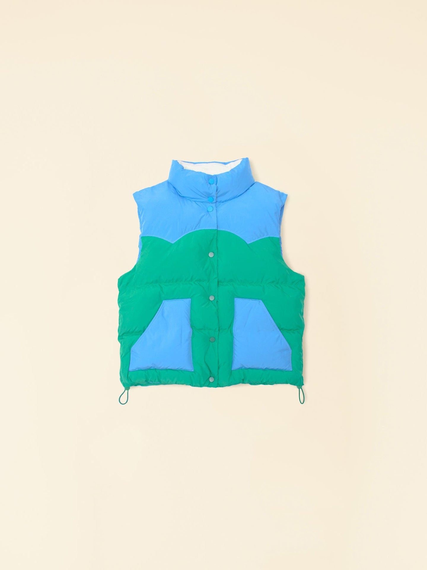 Xirena Vest Blue Grass Miller Vest