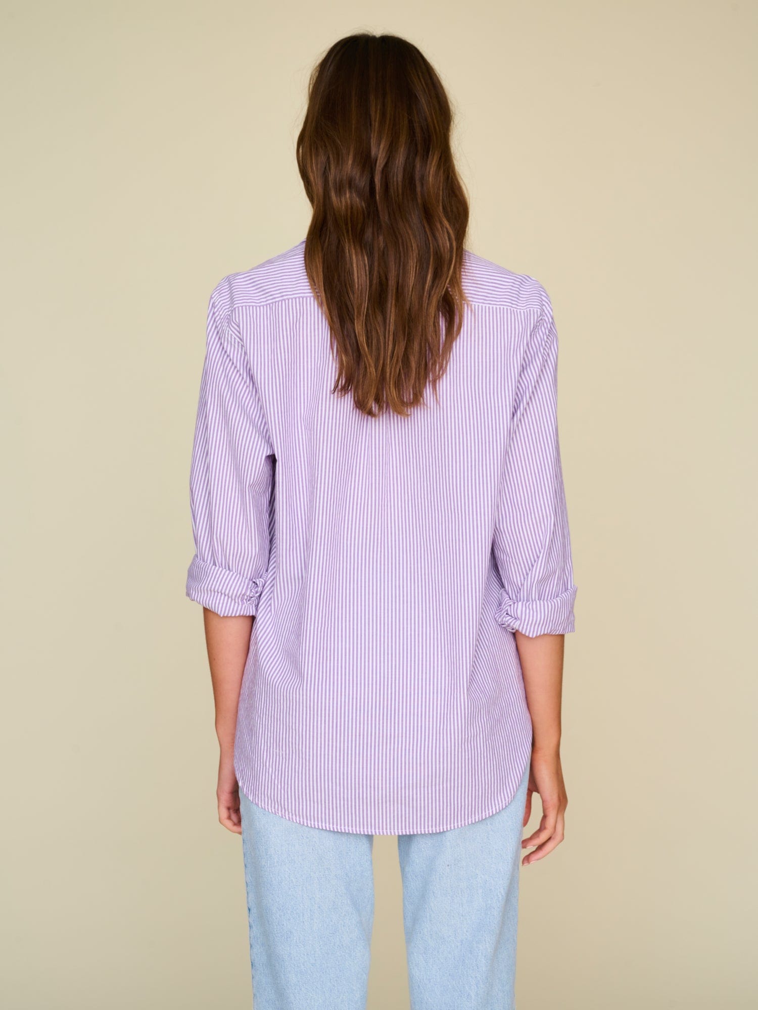 Plum Stripe Beau Shirt